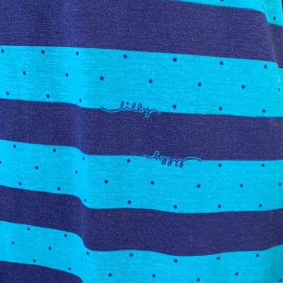 Lilly Pulitzer Gretchen Striped T-shirt Dress Size XS - Picture 4 of 7